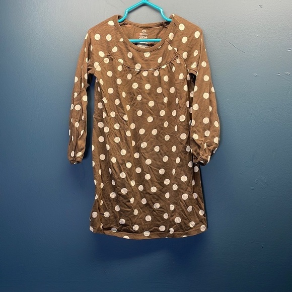Brown polka dot play dress - Picture 1 of 10